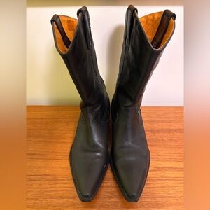 WOMEN'S BLACK MAG COWBOY BOOTS, size 7
